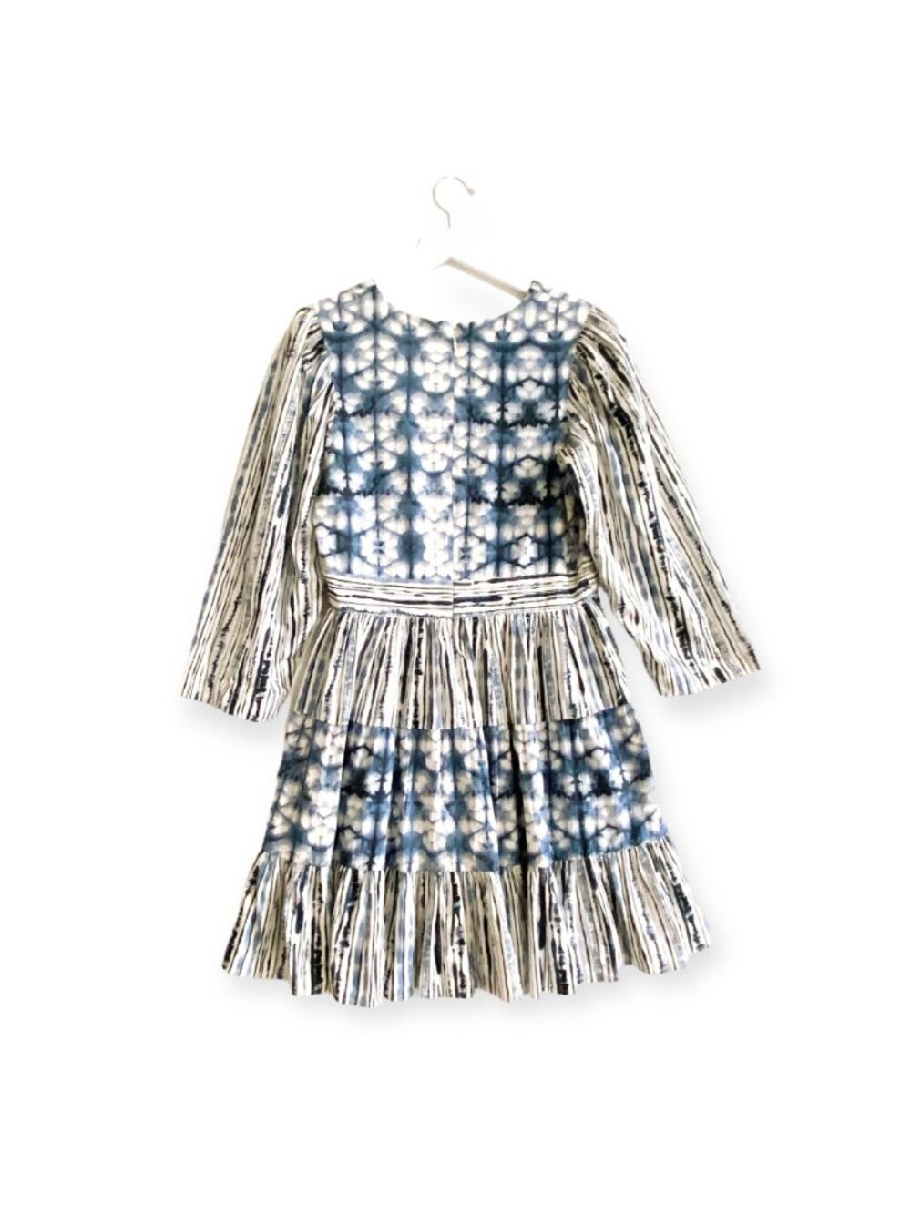 Anthropologie Behati Blue Print Mini Dress size S, NWT - Picture 4 of 16